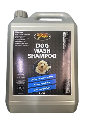 GDWS5 GLISTEN DOG WASH SHAMPOO 5 LITRE.webp