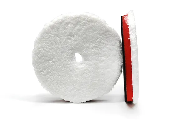 Ms mfp130 f2 Microfibre Buff Pad Finish Red 130x10mm.webp